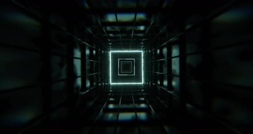 Neon Pink and Green Light Vj Loop Background