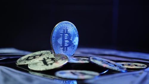 Bitcoin. BTC. La crypto-monnaie est en plein essor