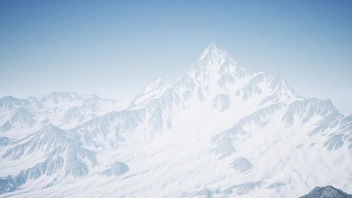 Alps Mountains From the Air