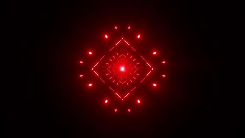 4K Colored Abstract Neon Tunnel Loop Pack