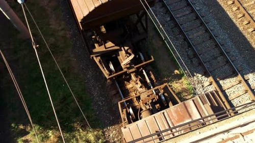 Train Motion Top View