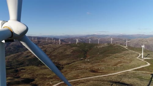 Elektrische Windmühlen