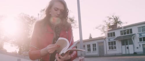 Student mit Büchern
