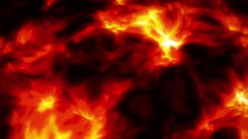 Concept 6-A1 Abstract Fluid Lava Lake Background