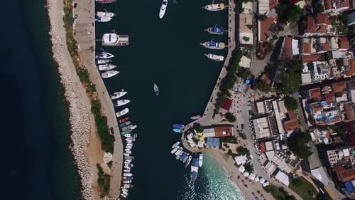 Kalkan Turkey Aerial Views 04