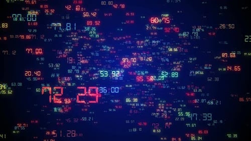 Abstract Data Numbers 01