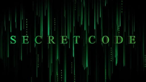 Digitaler Cyber-Hintergrund-Geheimcode
