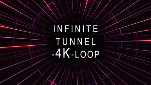Abstract Tunnel 4K