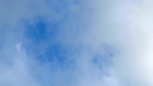 Cloudy Sky in Sunny Day