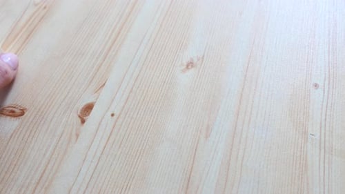 Wooden Blocks Spell Out Fake News on Table