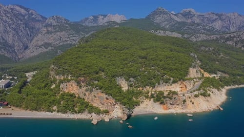Vue Aérienne Des Rocheuses Antalya