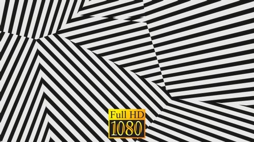 Fond de lignes en noir et blanc HD