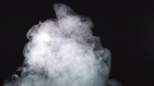 Fire Smoke From Bottom Up Black Background Use the Composite Mode Screen for Transparency.