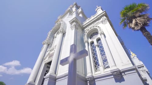 Christliche Kultstätte Kirche.