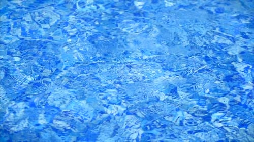 View Texture Sea Side White Sand, Water Surface Texture, Slow Motion Looping Clean Swimming Pool