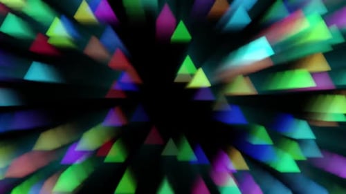 Dreiecke Geschwindigkeitslinien