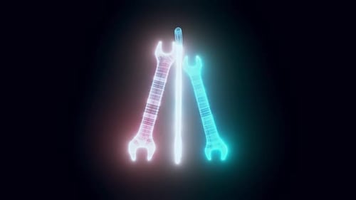 Wrenchs Hologram Rotating Hd