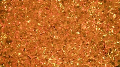Fond abstrait de strass dorés filant