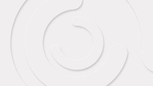 Minimalist White Circles Motion Background
