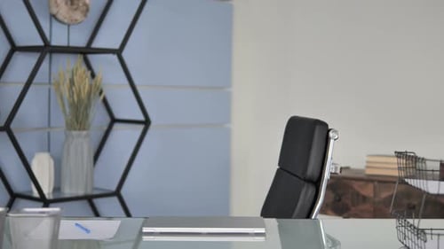 Businessman Coming To Office