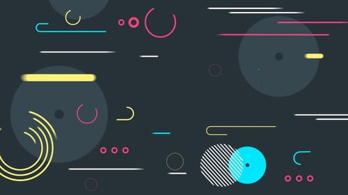 abstrakte Loop-Geometrie-Hintergrund