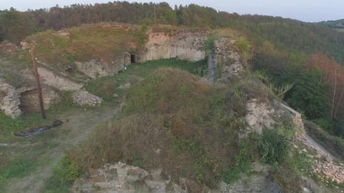 Ruins on a hill