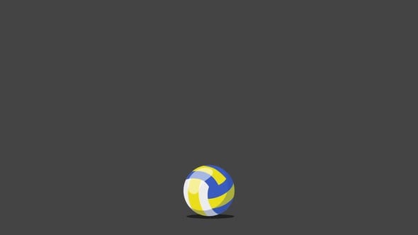 Flat Design Bouncing Sports Balls Animation Pack, Backgrounds Motion ...