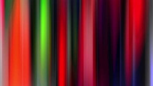 Colorful Abstract Flowing Vertical Bars Loop Background