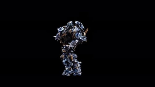 25 robots dansant en 4K