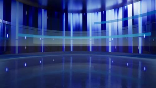 Virtual Studio Background 4k