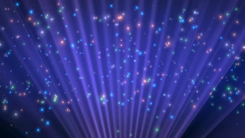 Falling Stars Spotlight Motion Loop Background