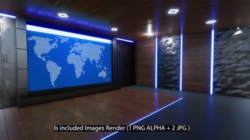 Virtual Studio Set A704