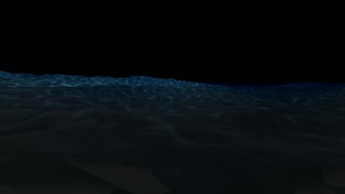 Underwater to Moonlight Ocean Boats Transition