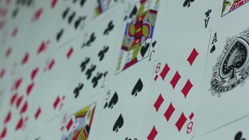 Kartenspiel zerlegt