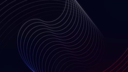 Onda de estructura alámbrica colorida futurista. Fondo abstracto con líneas geométricas.