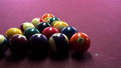 Billard Open Shot