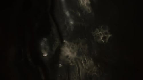 Abstract Shimmering Light Flowing on Black