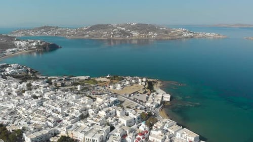 Amazing Aerial View of Mykonos