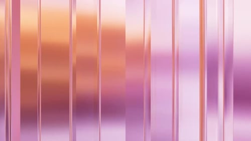 Abstraktes Glasprisma farbiger minimalistischer Hintergrund 3D-Ren