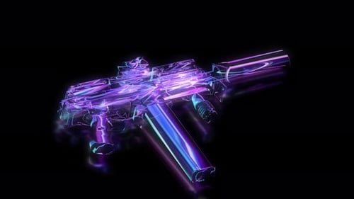 Arma digital Cyberpunk Skyfi HUD