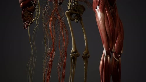 3D Human Body Anatomy Scan and Systems Reveal