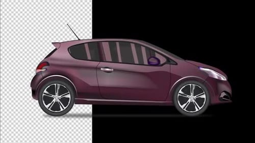 Car Maroon