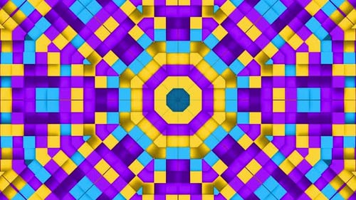 Abstrakte geometrische nahtlose Würfel Hintergrundmuster