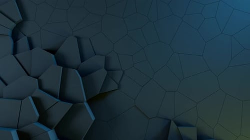 Schwarzer abstrakter minimaler Loop-Hintergrund mit dunklen Bewegte Grafiken 4k