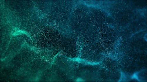 Particle Blue Spread Background Loop