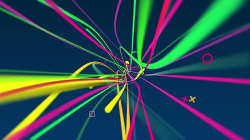 Bunte Streifen