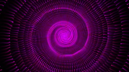 Abstrakte Spirale bunte bewegliche Partikel V59