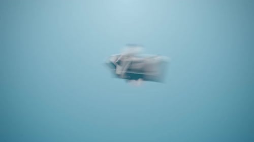 Typography and icon animation presents different areas of human activity.