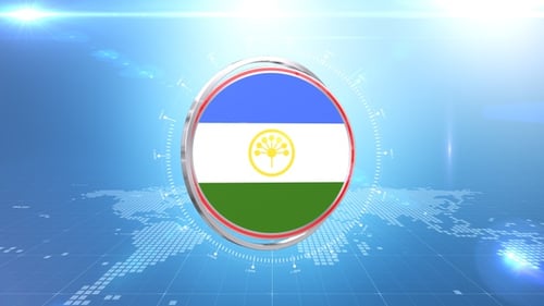 Modern Metallic Circle Reveal for Broadcast Intro