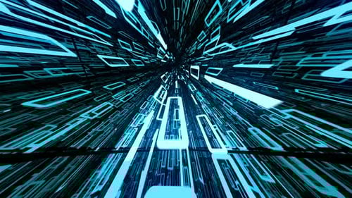 Endlose Animation von unendlichem schwebendem Binärcode, der auf 0 und 1 basiert. Loopbar.
HD